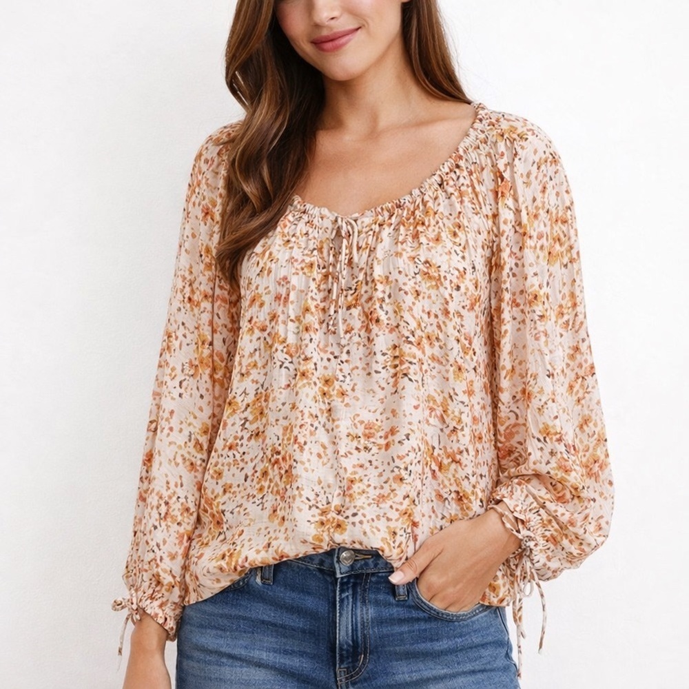 esmaee | Golden Hour Off Shoulder Blouse